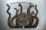 Bronze octopus table