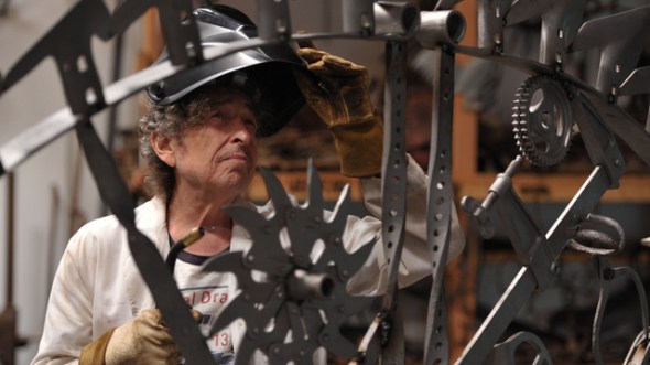 Bob Dylan in his studio (source: Gizmodo)