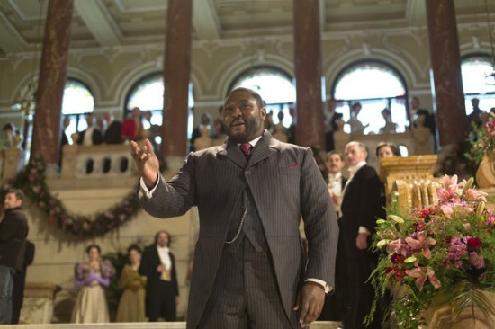 Renfield rocking a suit with a single button closure