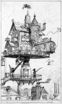 Robida aerial house