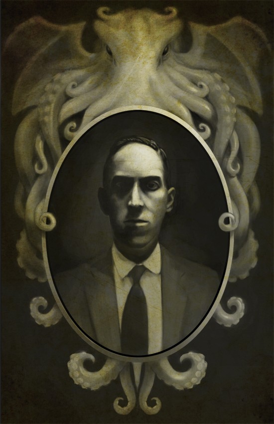 "From this Well Madness Springs", H. P. Lovecraft by Travis Lewis