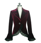 BH short velvet&nbsp;coat