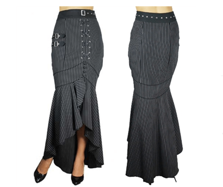 Blueberry HIll striped skirt