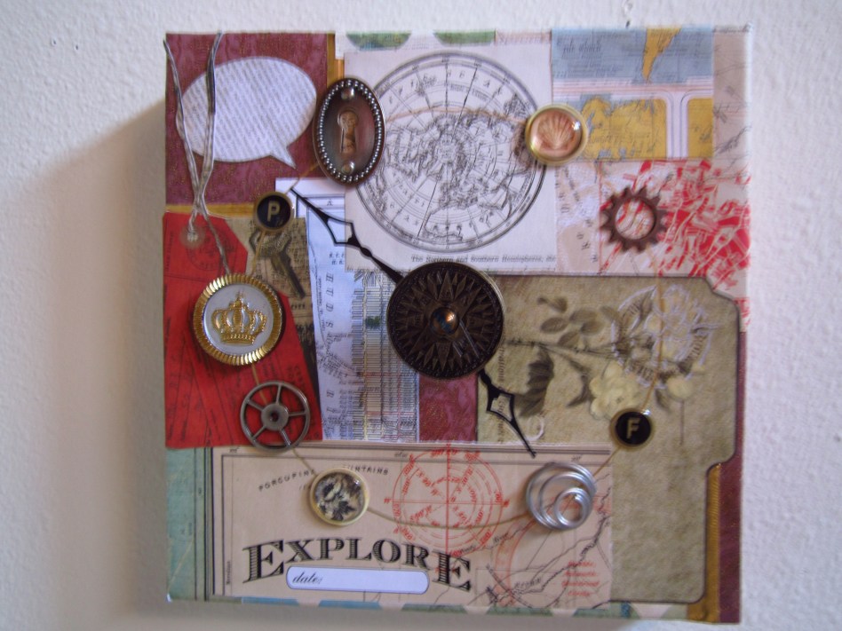 Around the World in 80 Days Clock