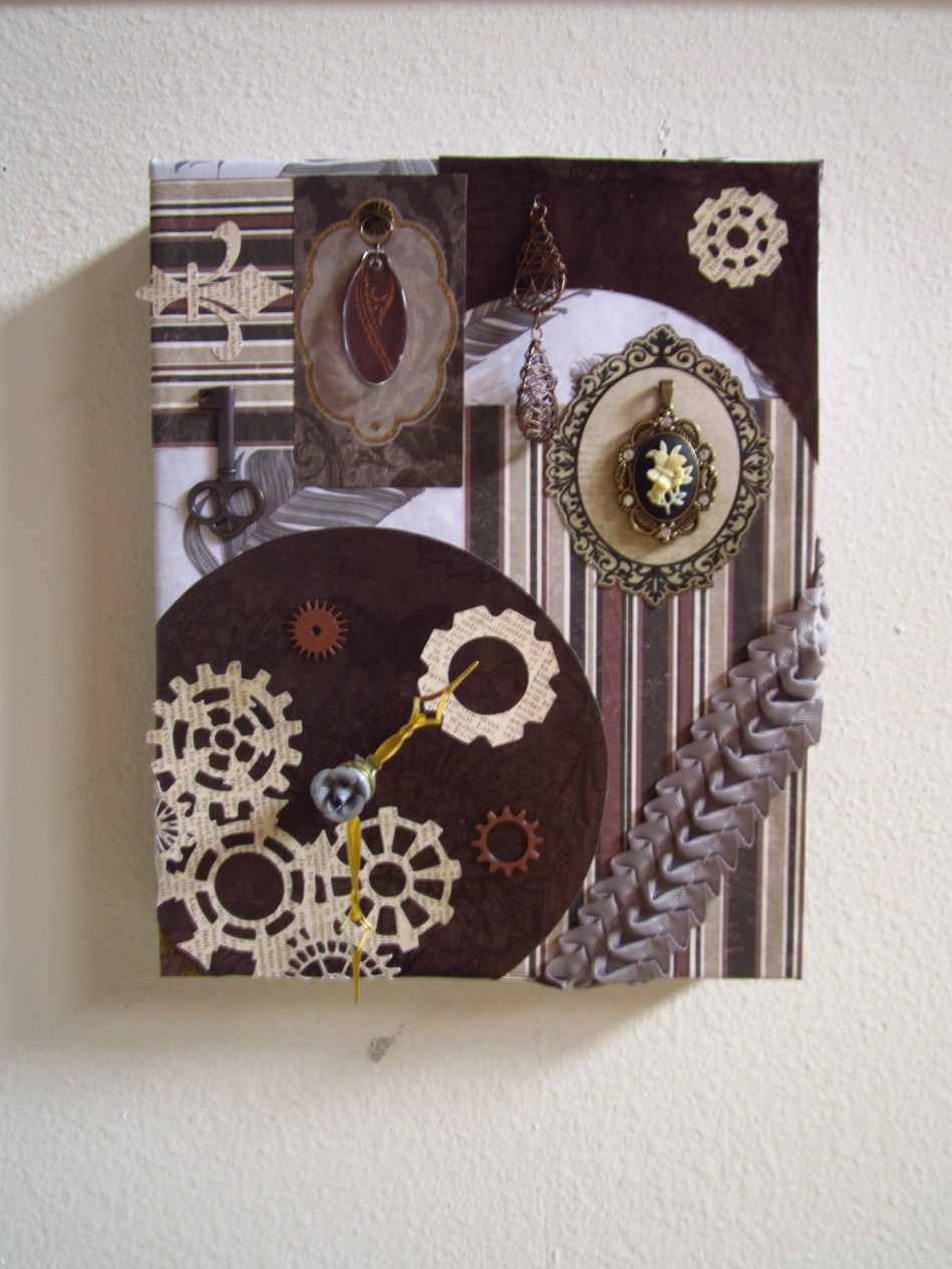 Irene Adler Steampunk Clock