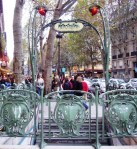 Metro gate, Paris