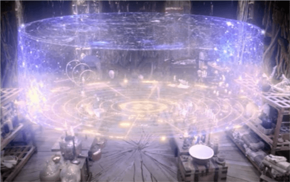 Neverland at the center of the universe