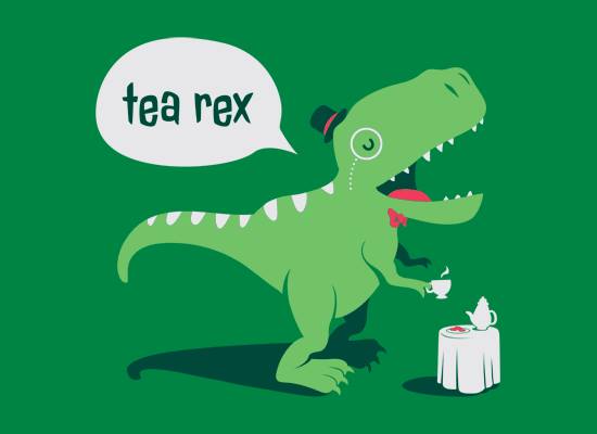 Tea Rex, artist unknown