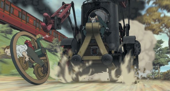 Monowheel from Steamboy