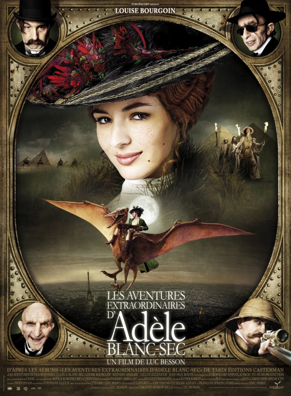 Poster for the Extraordinary Adventures of Adele Blanc-Sec