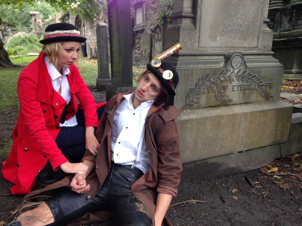 The ill-fated Annabelle with doll, Jasper